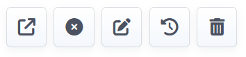 Blog post action buttons